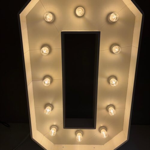 led lichtcijfer 0